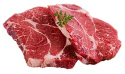 Usda Choice Beef Chuck Cross Rib Steak Boneless Mega Pack - 5 Lb