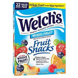 Welch's Mixed Fruit Fruit Snacks - 17.6 Oz