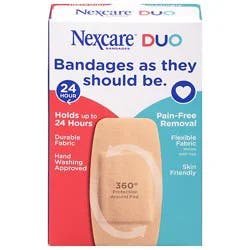 Nexcare Duo Bandages Knee And Elbow - 8 Count