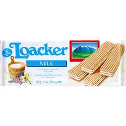 Loacker Classic Milk Wafer - 6.17 Oz