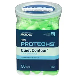Flents Quiet Center Ear Plugs Tub - 50 Count