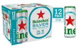 Heineken Silver In Cans - 12-12 Fl. Oz.