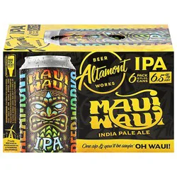 Altamont Beer Works Maui Waui Ipa In Cans Multipack - 6-12 Fl. Oz.
