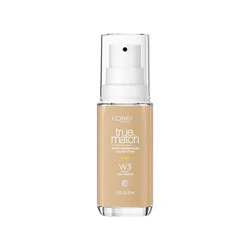 L'oreal Paris True Match Super-Blendable Foundation Medium Coverage W3 Light Medium - 1 Fl. Oz.