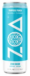 Zoa Tropical Punch Zero Sugar Energy Drink - 12 Oz