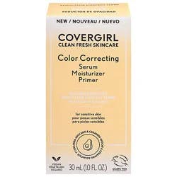 Covergirl Clean Fresh Skincare Stress Free Primer Medium Am Serum Moisturizer - 150 Fl. Oz.