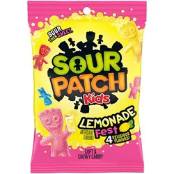 Sour Patch Kids Soft & Chewy Lemonade Fest Candy - 8.02 Oz