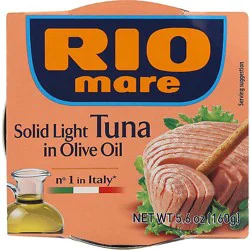 Rio Mare Solid Light In Olive Oil Tuna - 5.6 Oz