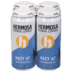 Hermosa Brewing Co. Hazy Af New England Ipa Cans - 4-16 Fl. Oz.