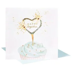 Papyrus Cupcake Happy Together Wedding Card - Each