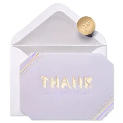 Papyrus Thank You Card - Each