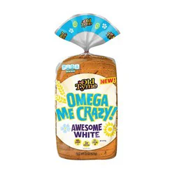 Schmidt Old Tyme Omega Me Crazy! Awesome White Protein Bread Loaf - 20 Oz