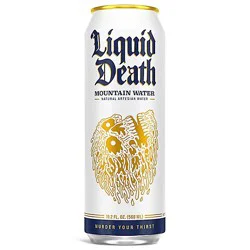 Liquid Death Mountain Spring Water - 19.2 Fz