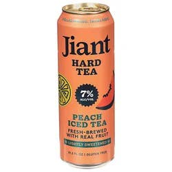 Jiant Hrd Tea Blk Tea Peach Ice Tea In Cans - 19.2 Fz