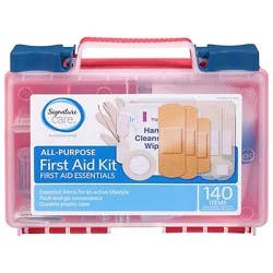 Signature Select/care 140 Piece All Purpose First Aid Kit Each - Each