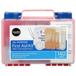 Signature Select/care 140 Piece All Purpose First Aid Kit Each - Each