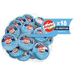 Babybel Mini Light Snack Cheese 18 Count - 12.7 Oz