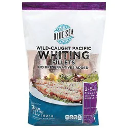 Whiting Fillets All Natural Skin On 2 Lb - 32 Oz