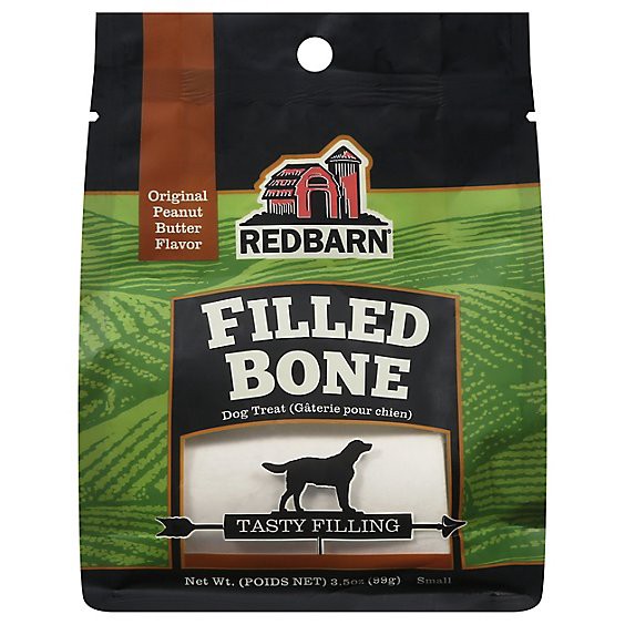 slide 1 of 1, Small Filled Peanut Butter Bone - Ea, 1 ct