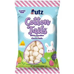 Utz Cotton Tails White Cheddar Cheese Balls - 8.5 Oz