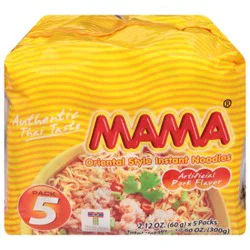 Mama Pork Noodles Multipack - 5 -10.6 Oz
