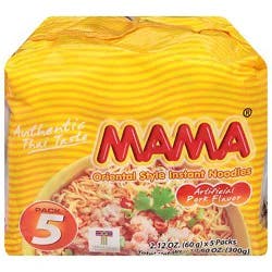 Mama Pork Noodles Multipack - 5 -10.6 Oz