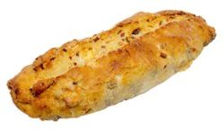 Asiago Salami Pepperoni Bread - Each