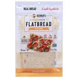 Atorias Mini Traditional Flatbread - 6 Oz