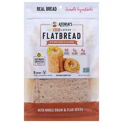 Atorias Family Bakery Mini Whole Grain & Flax Lavash - 6 Oz