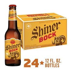 Shine Bock Beer 24-12 Fl Oz Bottles 24 Count - 12fl. Oz.