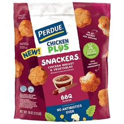 Perdue Chicken Plus Bbq Flavor Chicken Breast And Vegetable Snackers - 18 Oz