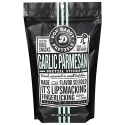 Pop Daddy Garlic Parmesan Pretzels - 7.5 Oz
