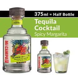 Mi Campo Ready To Drink Spicy Jalapeno Margarita - 375 Ml