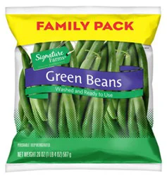 Signature Select/farms Green Beans Family Pack - 20 Oz
