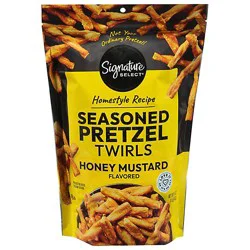 Signature Select Honey Mustard Pretzel Twirl - 16 Oz