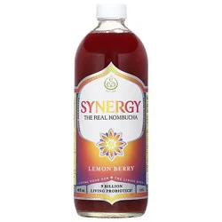 Synergy The Real Kombucha Lemon Berry - 48 Fl. Oz.