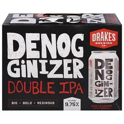 Drakes Brewing Co. Denogginizer Double Ipa Beer In Cans - 12-12 Fl. Oz.