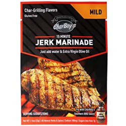 Charboy's Mild Makes A Flavorful And Spicy Chicken Ribs Or Fish Entree Jerk Marinade - 1.16 Oz