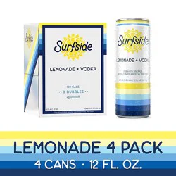 Surfside Vodka Lemonade Cans - 4-355 Ml