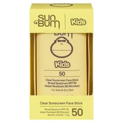 Sun Bum Kids Spf 50 Face Stick - 0.53 Oz