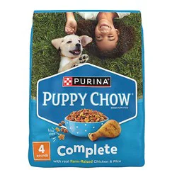 Purina Puppy Chow Pet Food Dry - 4 Lb