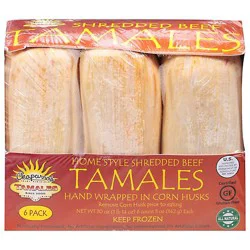 Chaparros Beef Tamales - 30 Oz