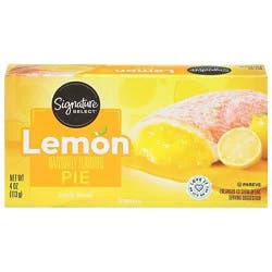 Signature Select Lemon Pie - 4 Oz