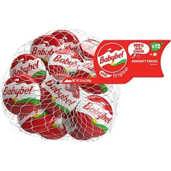 Babybel Mini Original Snack Cheese 12 Count - 8.5 Oz