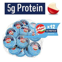 Babybel Mini Light Snack Cheese 12 Count - 8.5 Oz