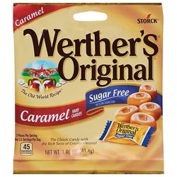Werther's Original Sugar Free Caramel Hard Candies - 1.4 Oz