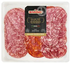 Charcuterie Trio Salami Pack Milano Napoli Hot Soppressata - 6 Oz