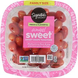 Signature Select Angel Sweet Grape Tomatoes Family Size - 24 Oz