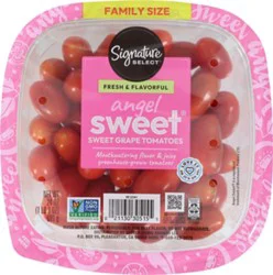 Signature Select Angel Sweet Grape Tomatoes Family Size - 24 Oz