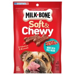 Milk-Bone Soft & Chewy Dog Snacks Bacon - 5.6 Oz. - 5.6 Oz